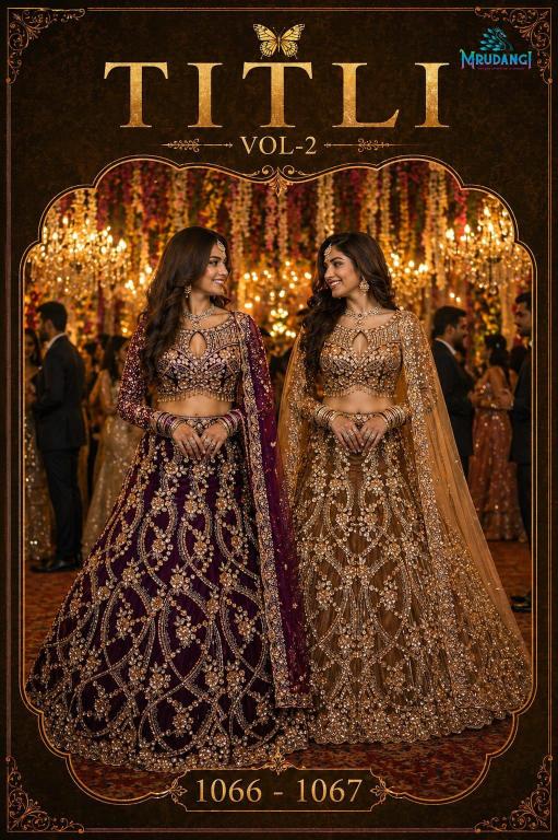 Mrudangi Titli Vol 2 Lehenga choli wholesale shops in Pune